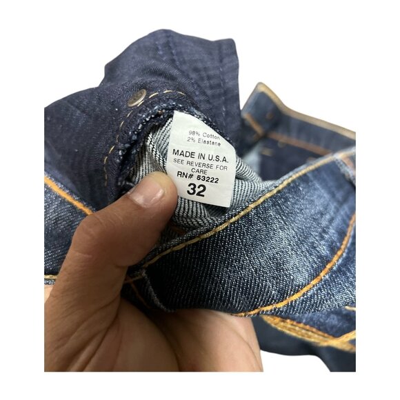 David Kahn Jeanswear Women's Lauren Dark Wash Distressed Denim - Picture 6 of 9